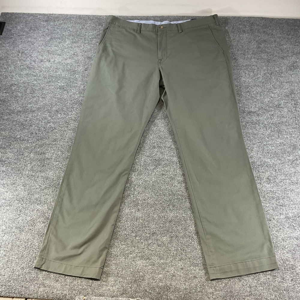 Polo Ralph Lauren Mens Stretch Straight Fit Chino Pants Olive Green 38x34 NEW